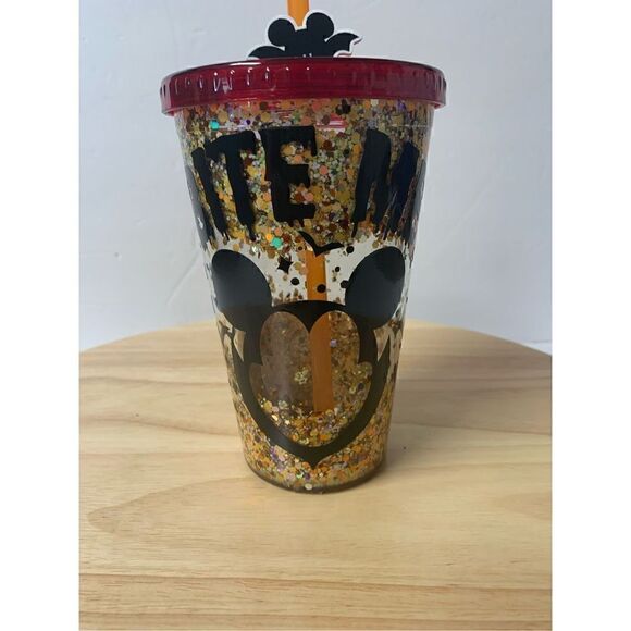 Mickey vampire snow globe handmade tumbler - Picture 1 of 7